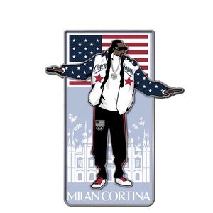 Team USA Snoop Dog Olympic Pin. Coach Snoop. 2026 limited edition
